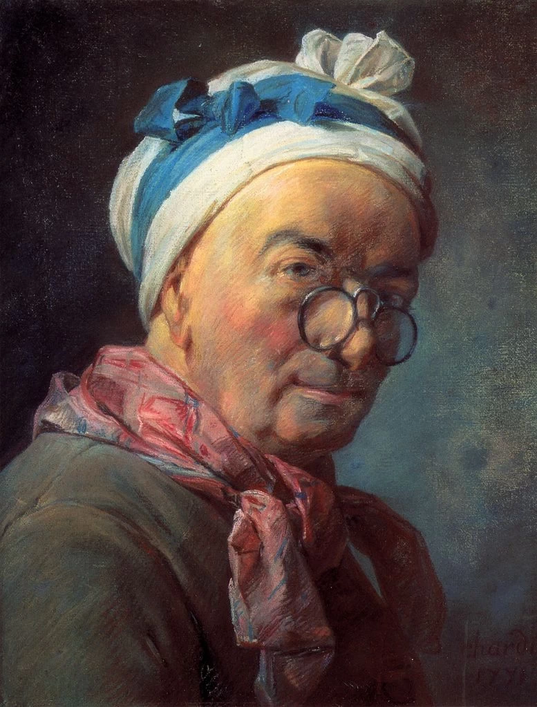Jean Siméon Chardin - Autoritratto, Louvre, Parigi
